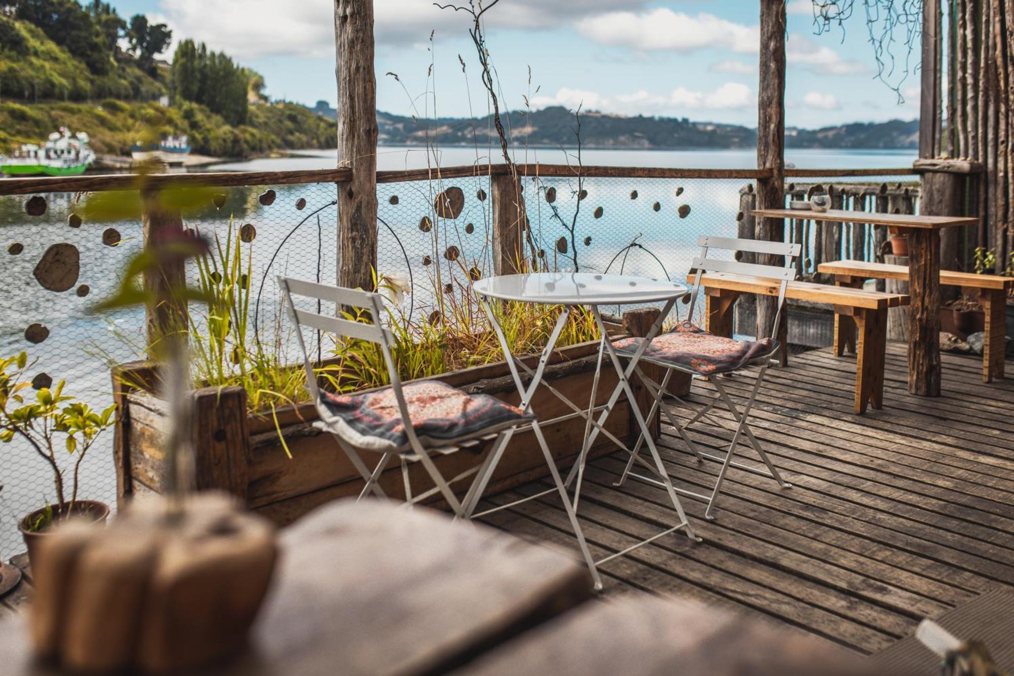 Palafito Hostel Chiloe كاسترو المظهر الخارجي الصورة