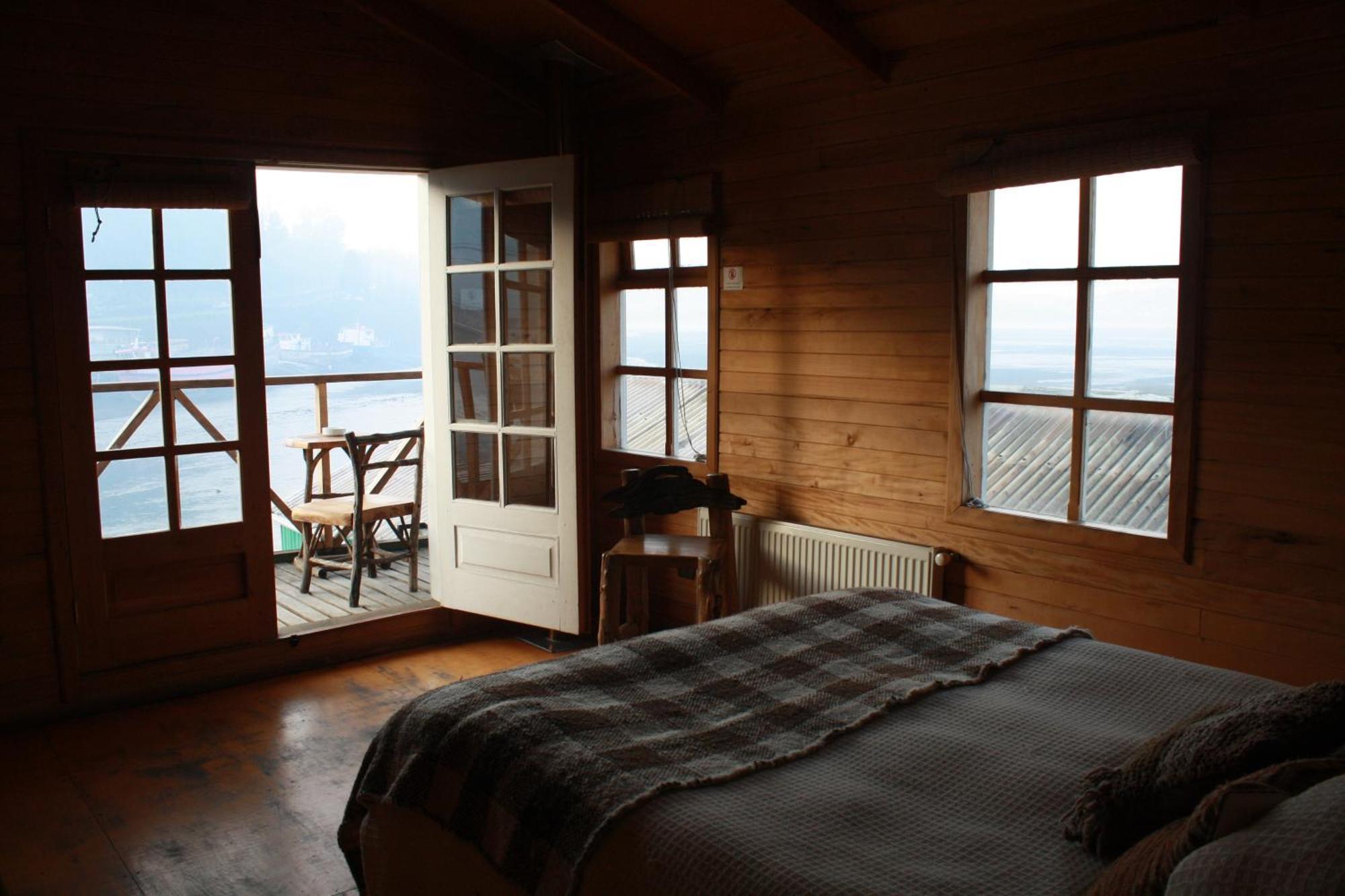 Palafito Hostel Chiloe كاسترو الغرفة الصورة