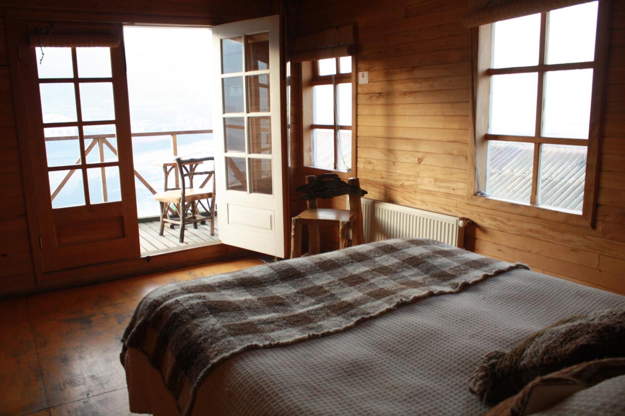 Palafito Hostel Chiloe كاسترو الغرفة الصورة