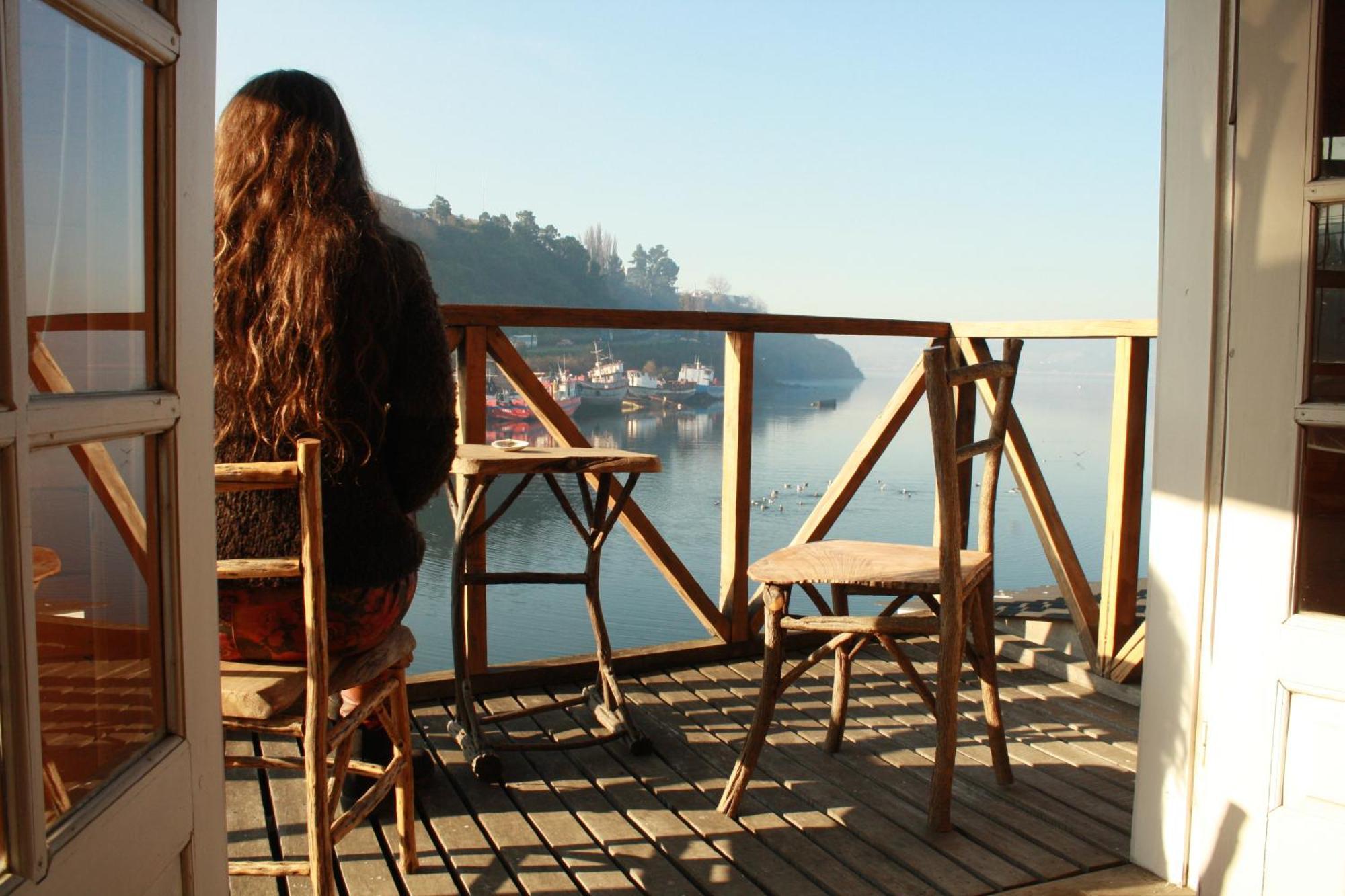 Palafito Hostel Chiloe كاسترو الغرفة الصورة