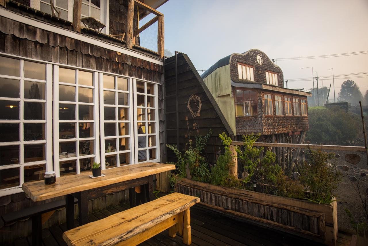Palafito Hostel Chiloe كاسترو المظهر الخارجي الصورة