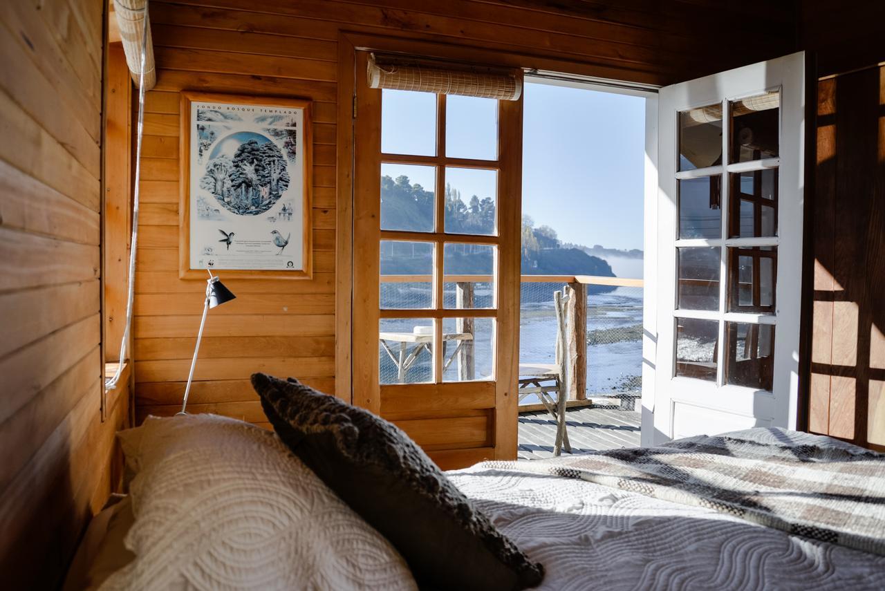Palafito Hostel Chiloe كاسترو المظهر الخارجي الصورة