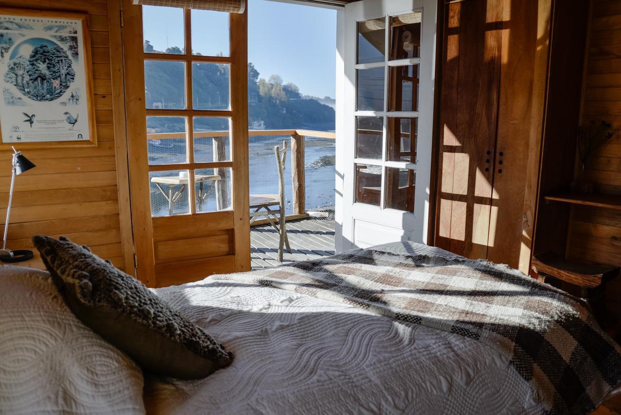 Palafito Hostel Chiloe كاسترو المظهر الخارجي الصورة